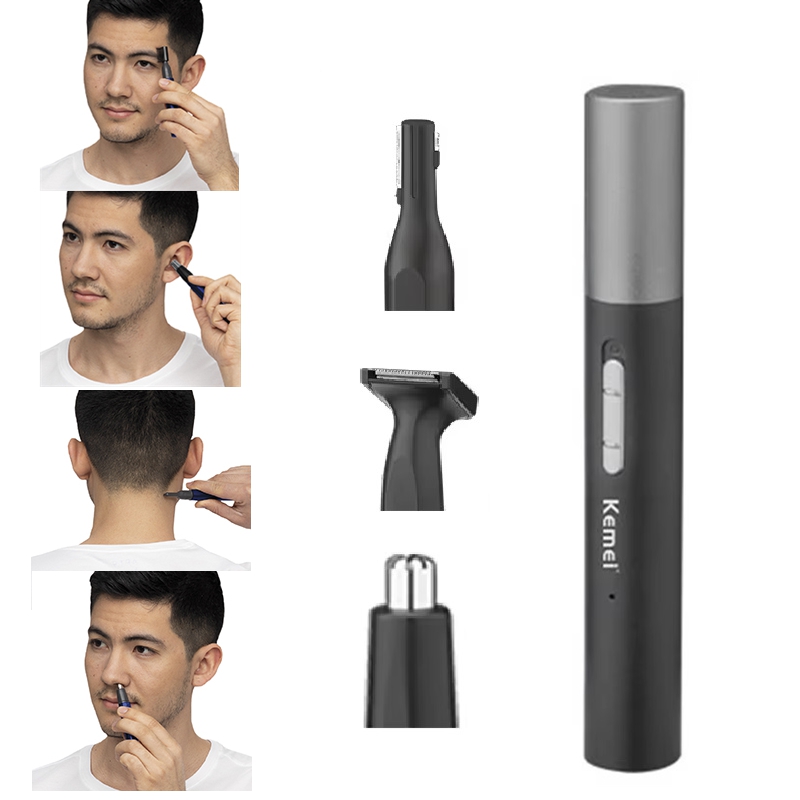 Men'S Grooming Clippers - Электрический триммер Kemei Pro для носа,