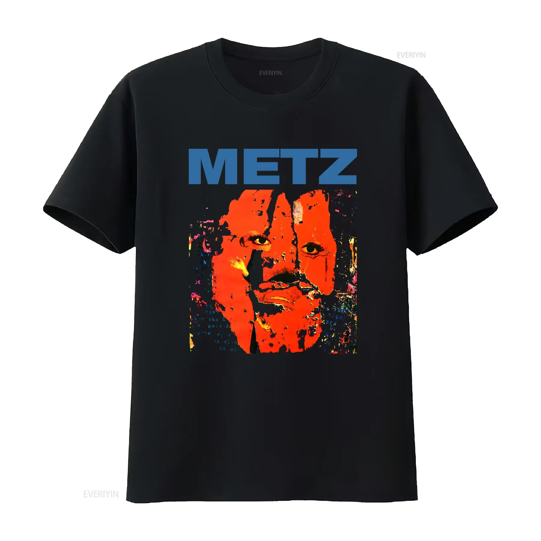 Face Wash Mens - Футболка METZ с ярким принтом и