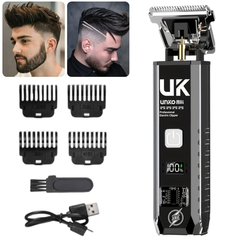 Men'S Grooming Scissors - Электрический триммер для бороды T9, беспроводная
