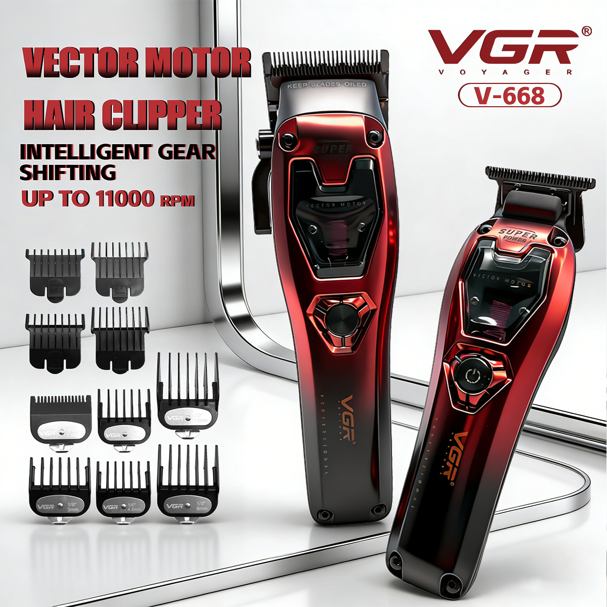 Men'S Grooming Scissors - VGR Машинки для стрижки волос триммер