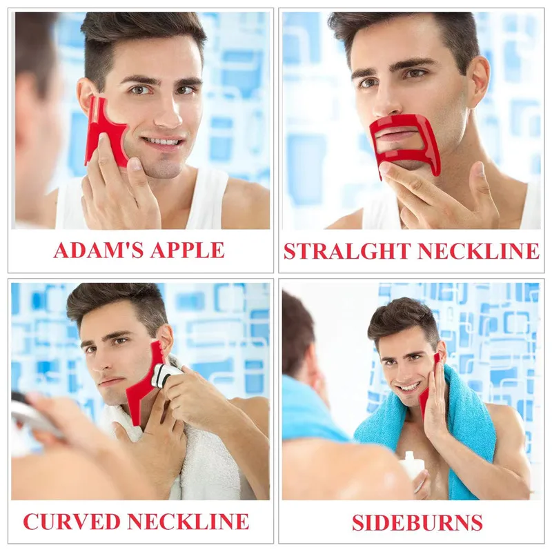 2/4 шт., мужские расчески для  – обзор и цена Men'S Grooming Clippers