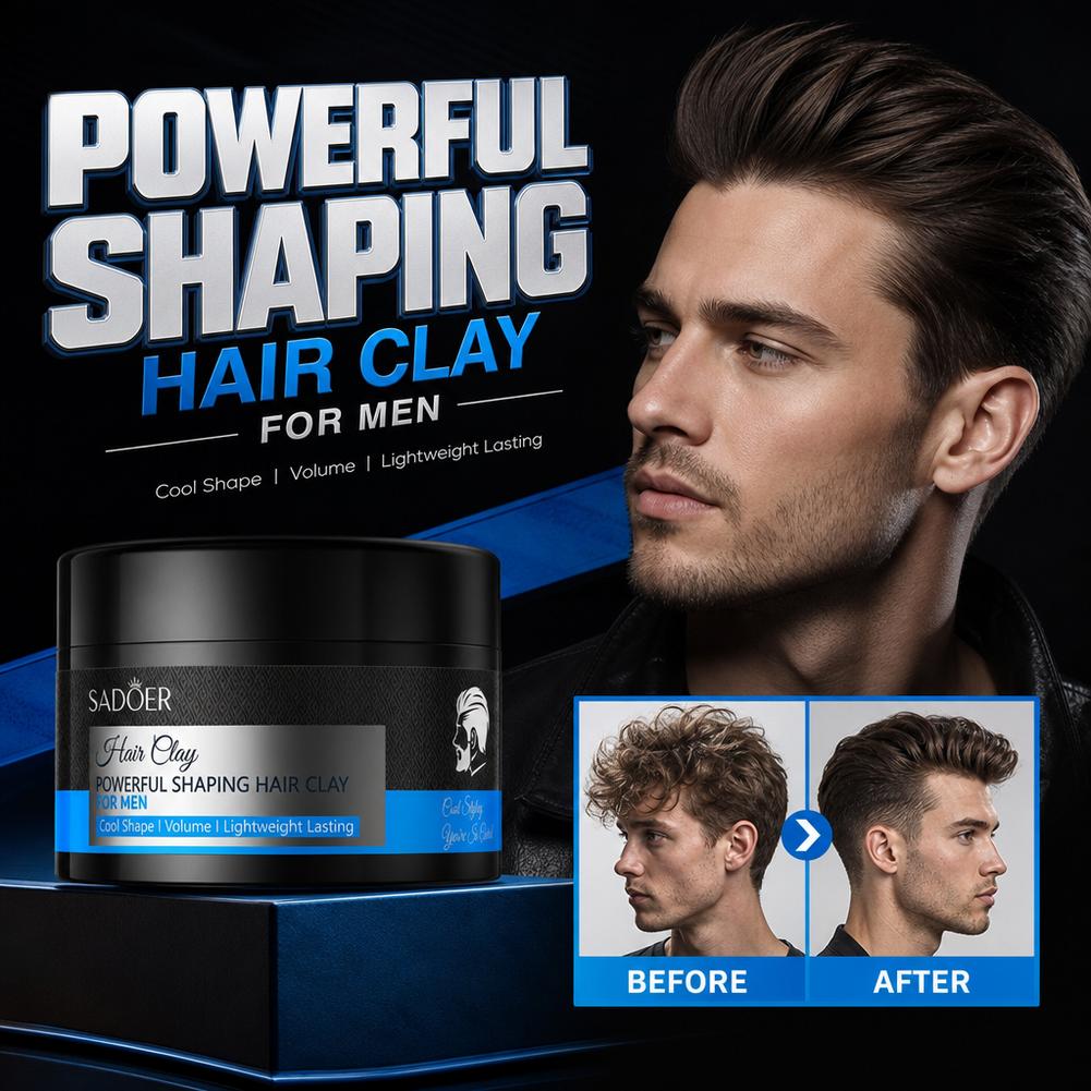 Матовая глина для укладки воло – обзор и цена Pomade Hair Clay