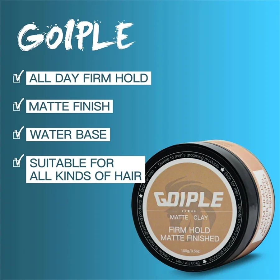 GOIPLE All-Day, матовая глина  – обзор и цена Pomade Hair Clay