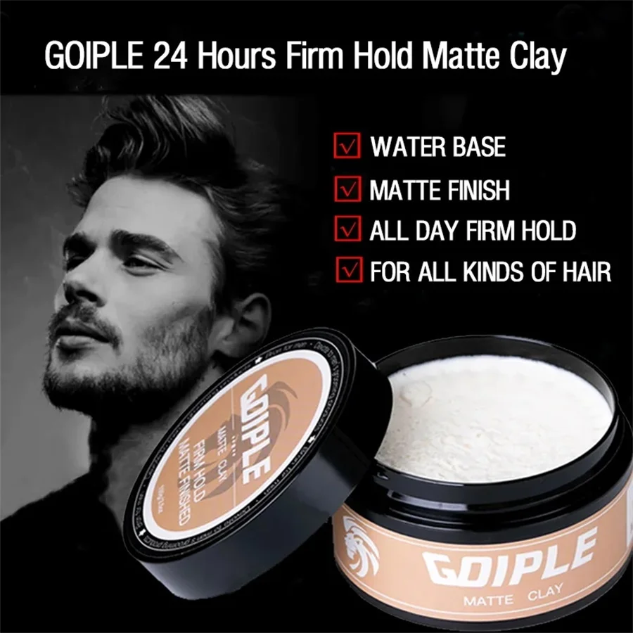 GOIPLE All-Day, матовая глина  – обзор и цена Pomade Hair Clay
