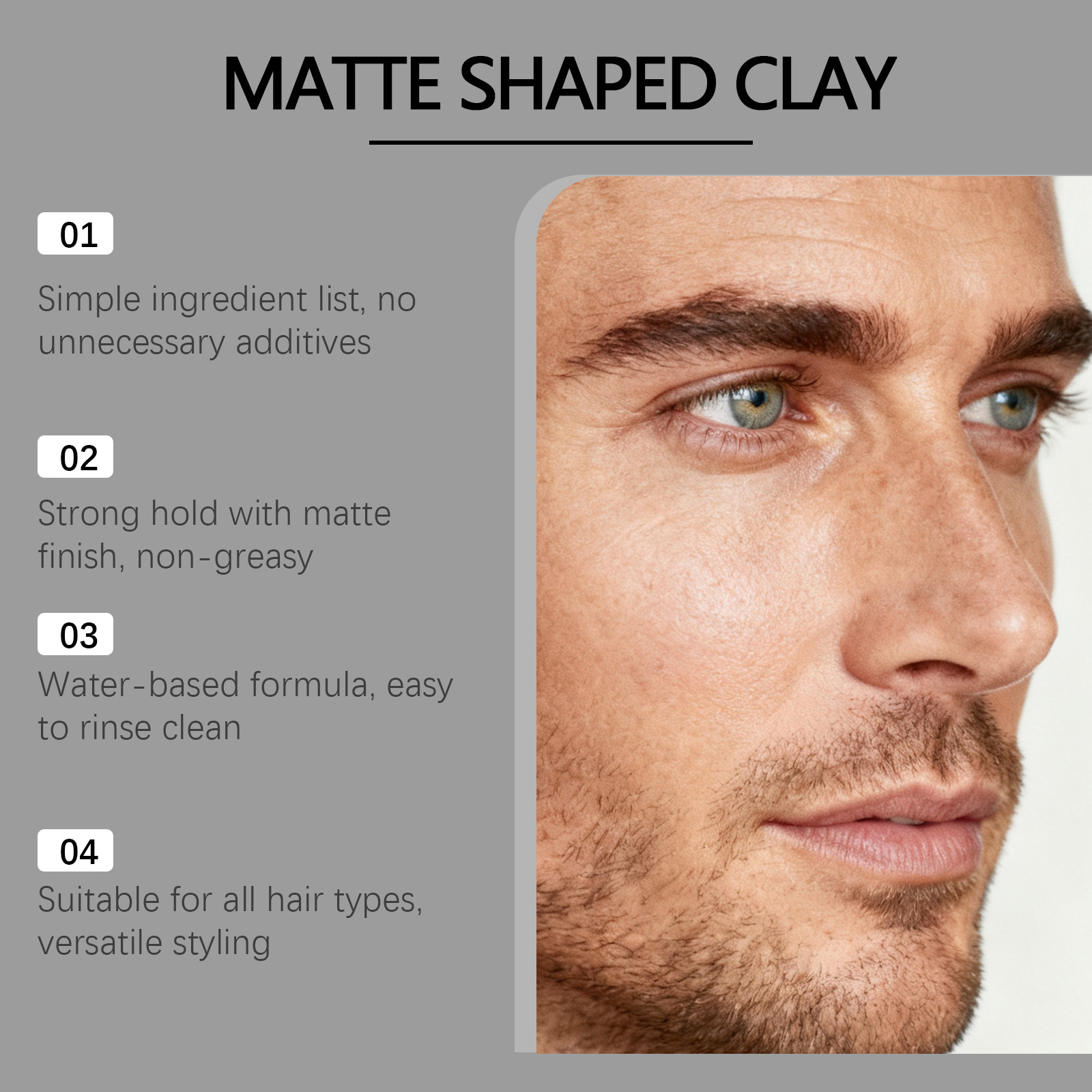 Матовая глина для укладки воло – обзор и цена Pomade Hair Clay
